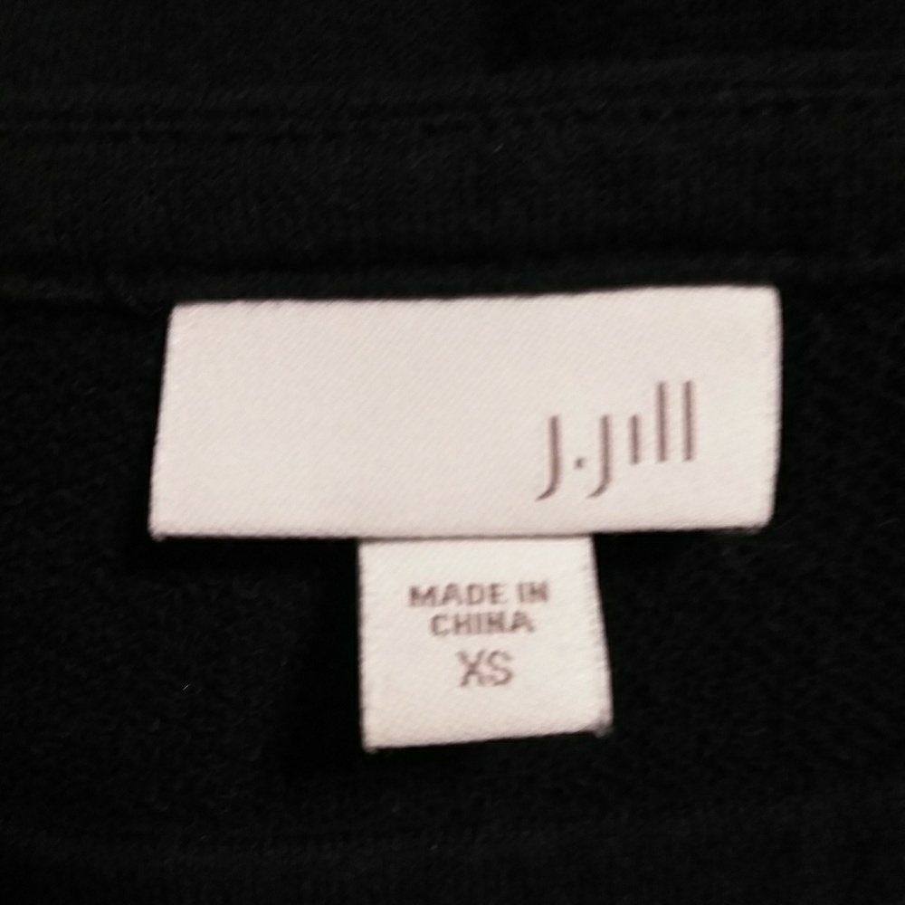 j.jill loose fit striped hem sweatshirt top - Picture 5 of 7